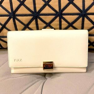 Smythson Grovenors Cream Wallet